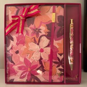 Papyrus Journal And Pen Set, New